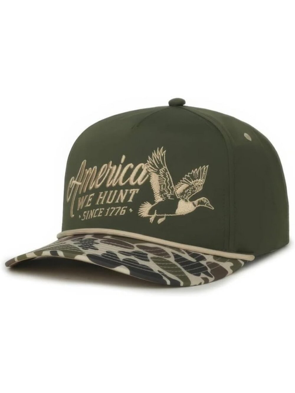 Adjustable Snapback Hat for Hunting Enthusiasts - Perfect for Mallard Lovers